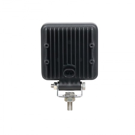 High-Powered Square Work Lamp w/ AMP Connector Socket